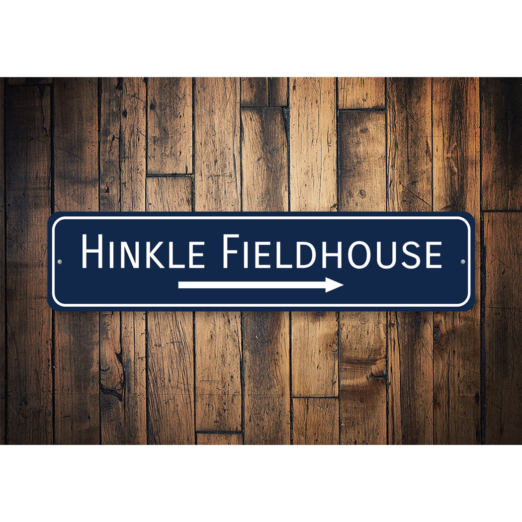 Hinkle Fieldhouse Butler Bulldogs Arena Sign