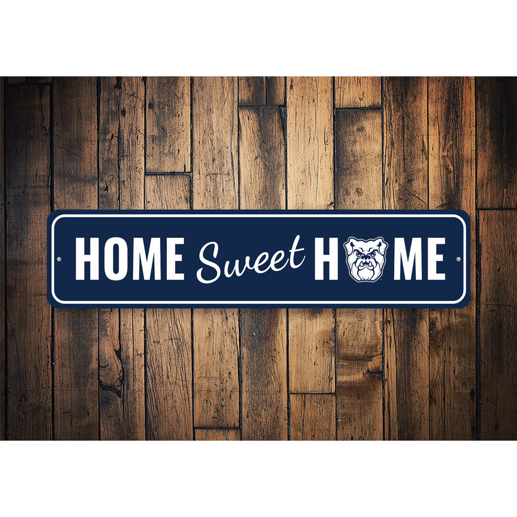 Home Sweet Home Butler University Bulldogs Sign