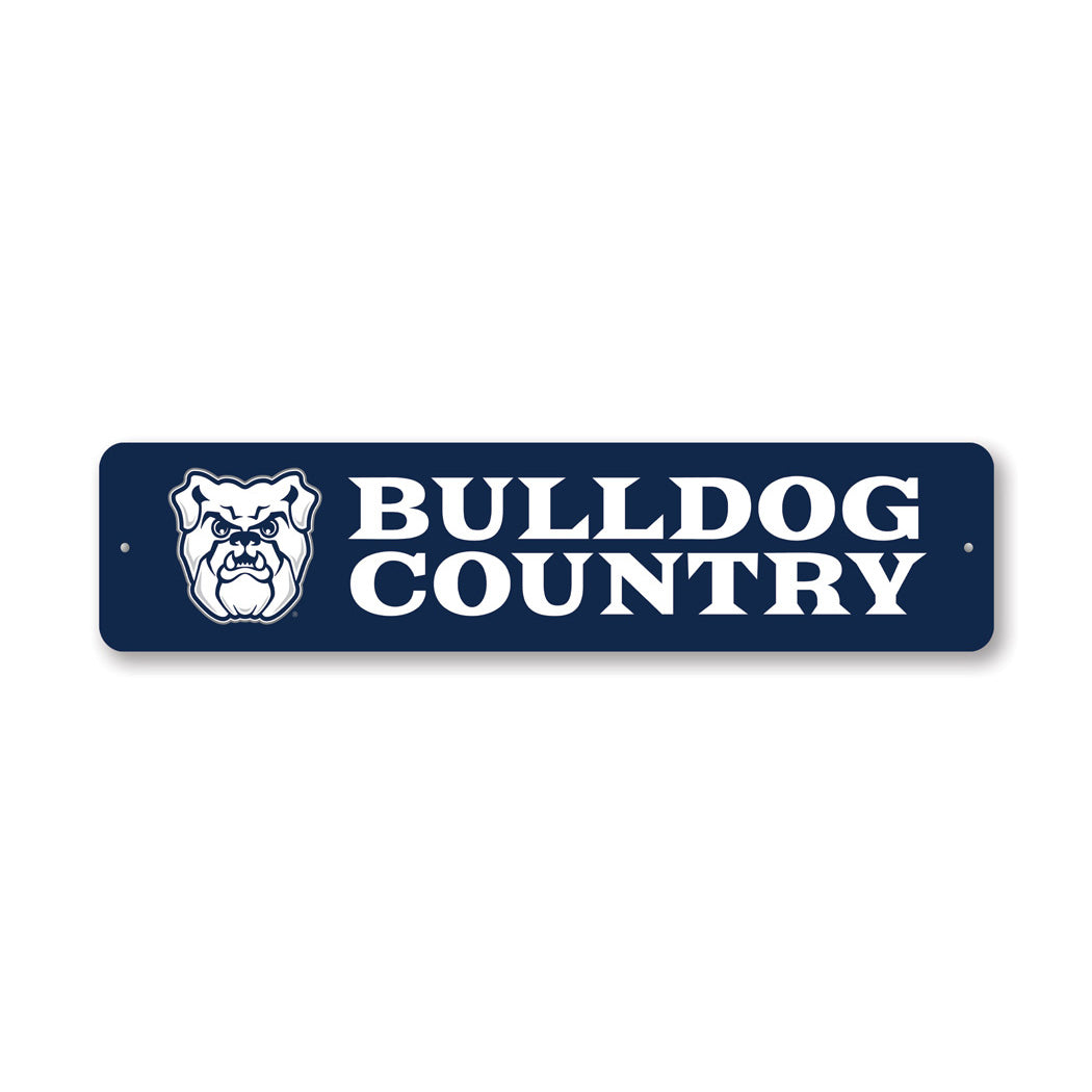 Bulldog Country Butler University Sign