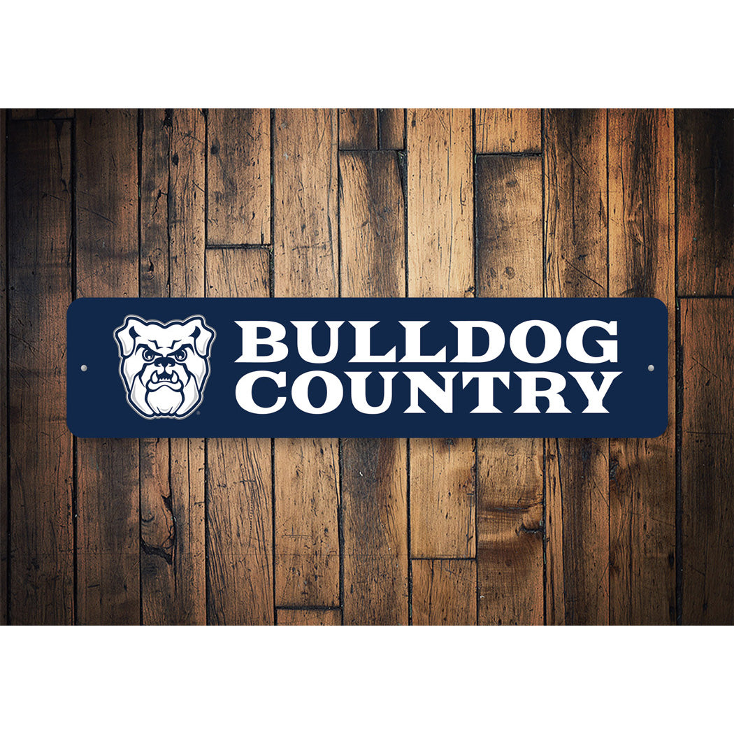 Bulldog Country Butler University Sign