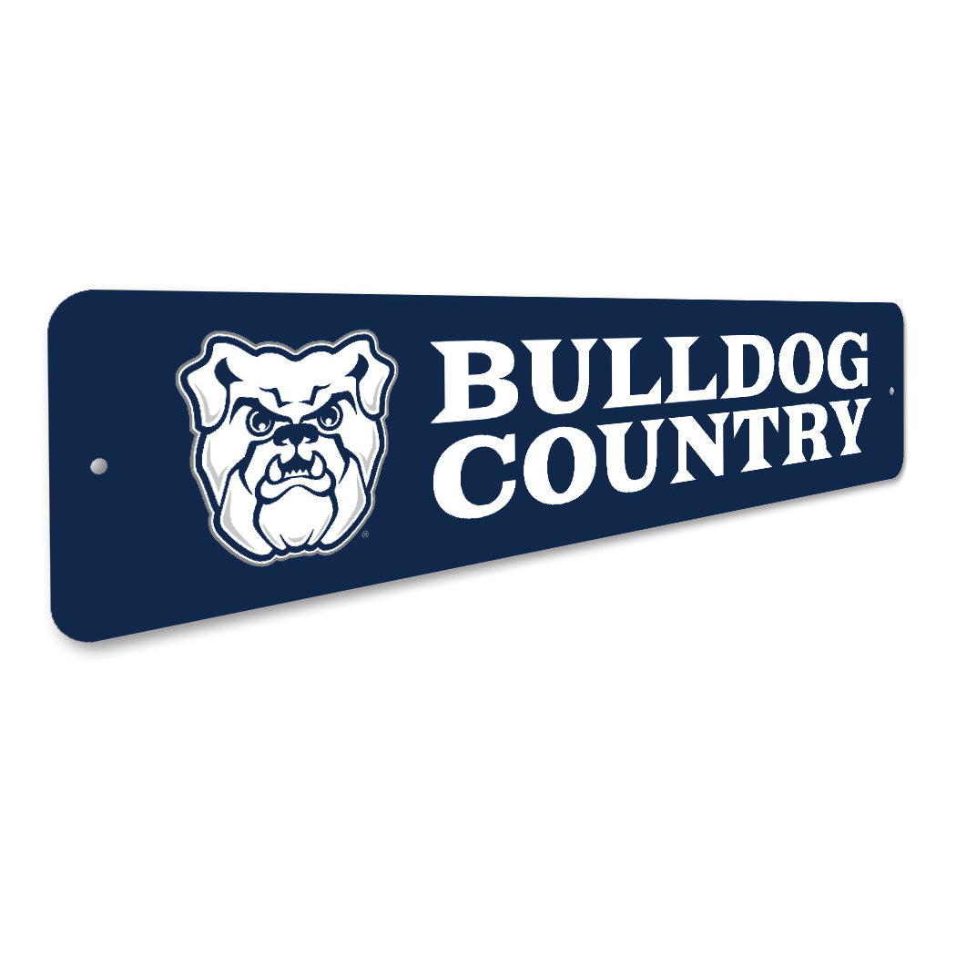 Bulldog Country Butler University Sign