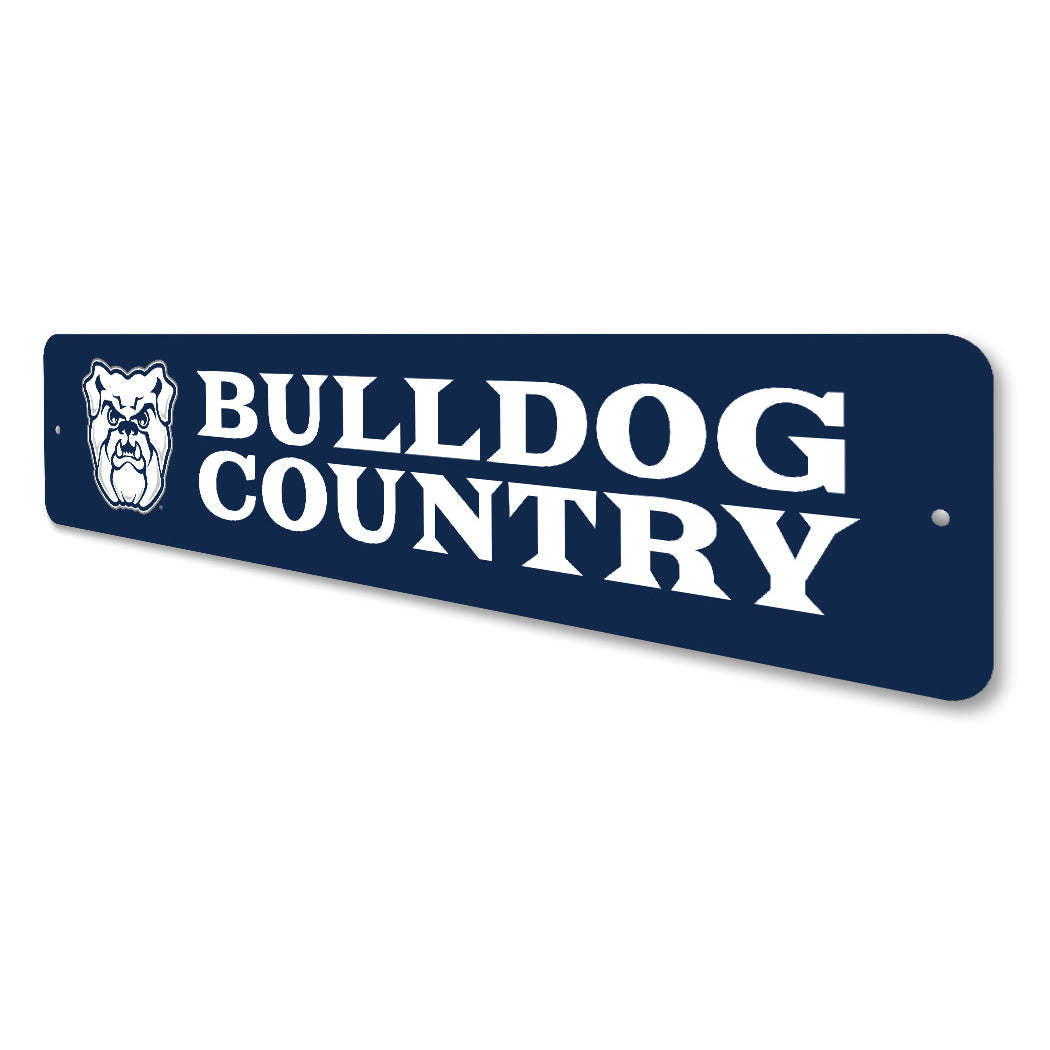 Bulldog Country Butler University Sign
