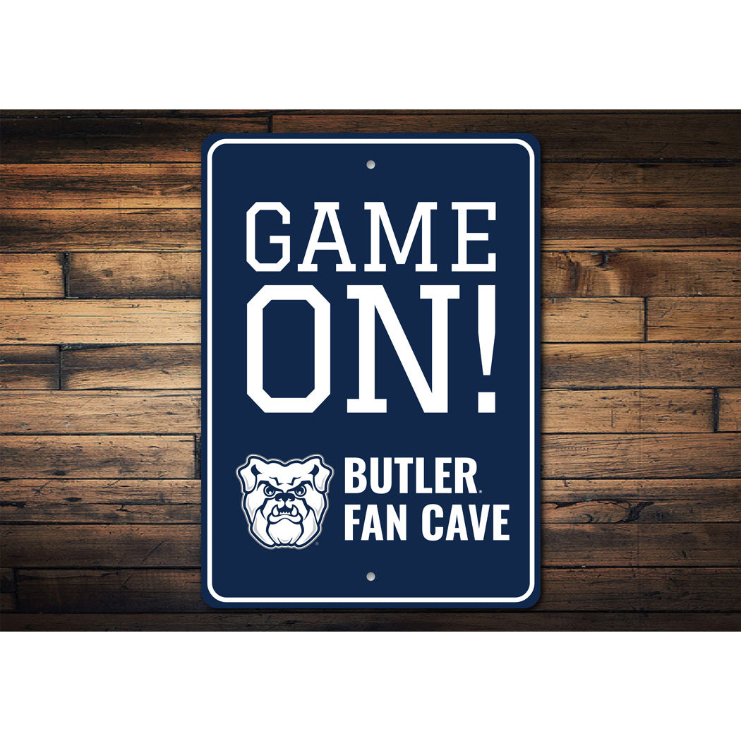 Game On Butler University Bulldogs Fan Cave Signs