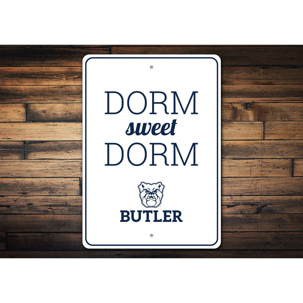 Dorm Sweet Dorm Butler University Bulldogs Sign