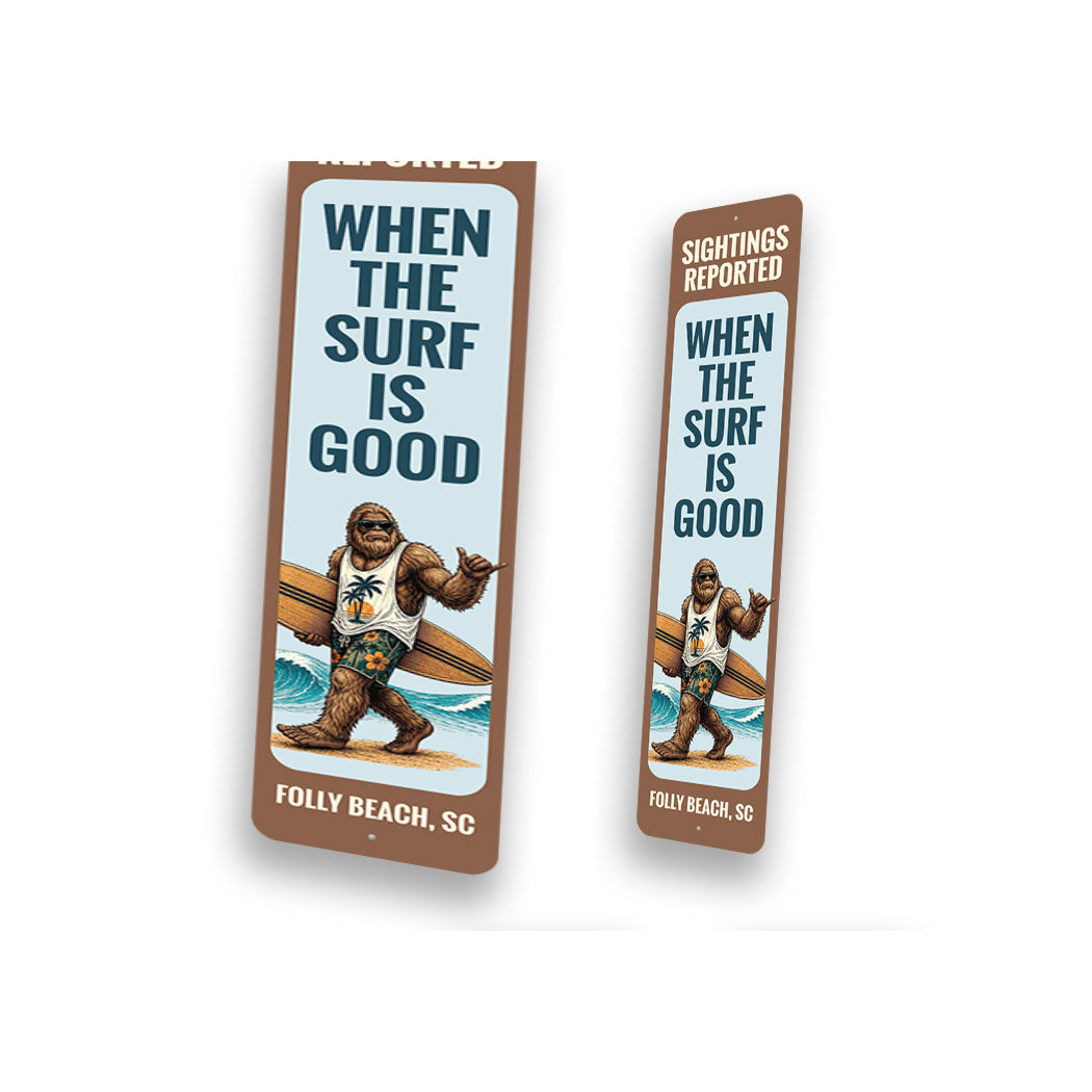 Bigfoot Sightings Reported When The Surf Is Good Sign