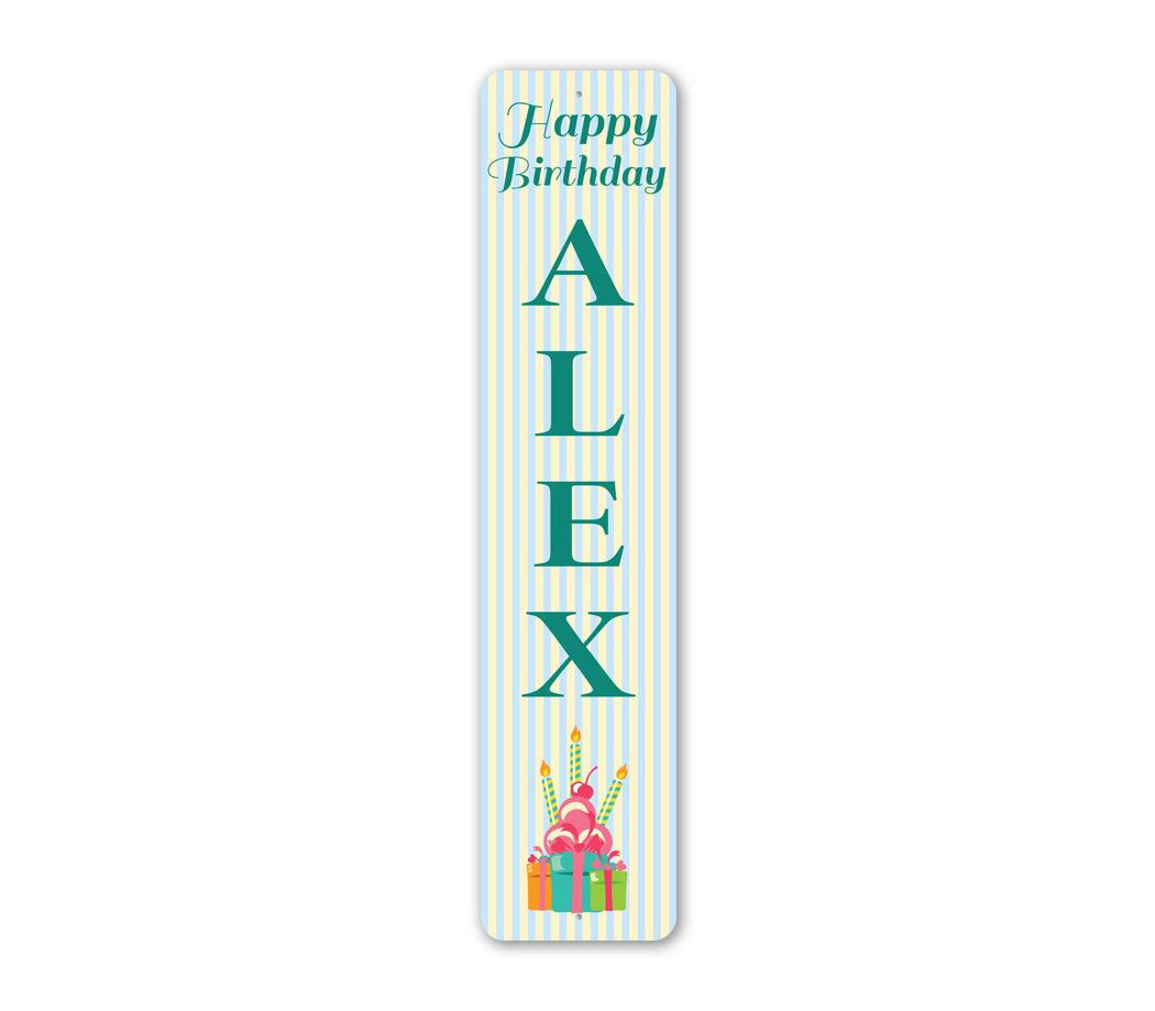 Boys Birthday Metal Sign Metal Sign