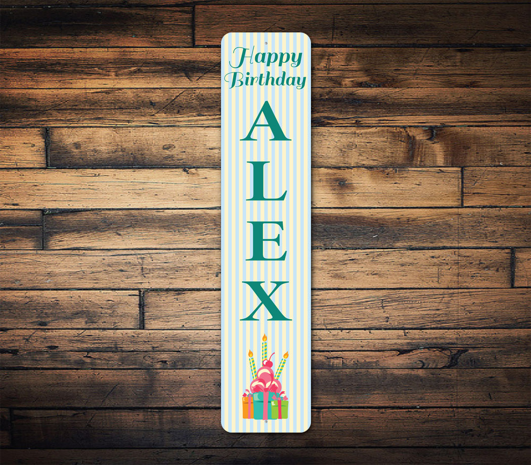 Boys Birthday Metal Sign Metal Sign