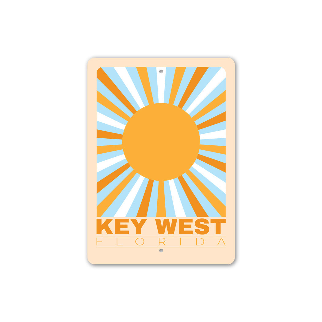 Key West Florida Starburst Sign