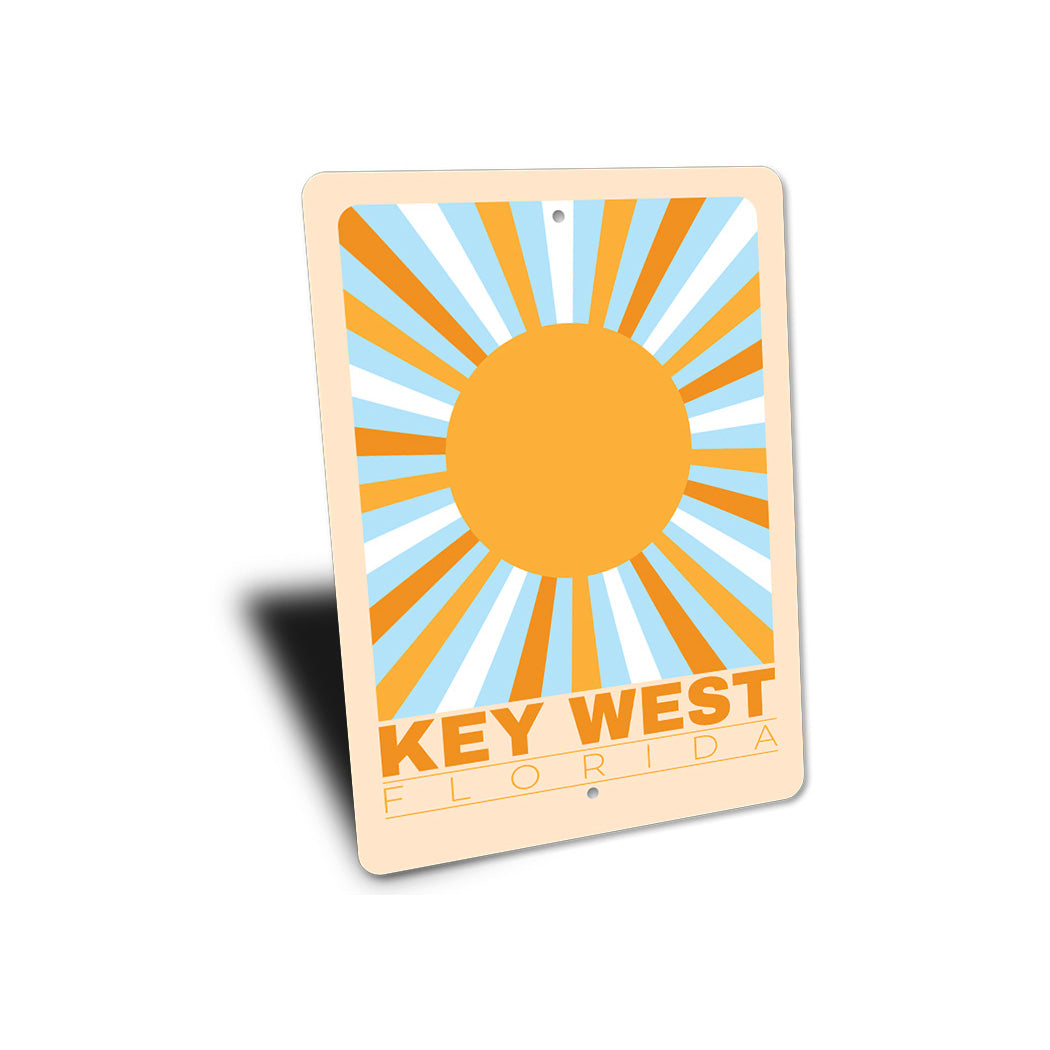 Key West Florida Starburst Sign