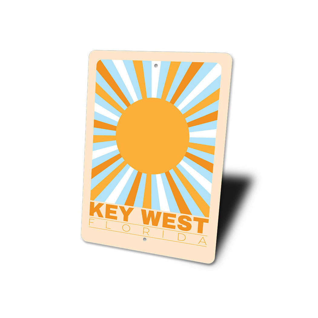 Key West Florida Starburst Sign