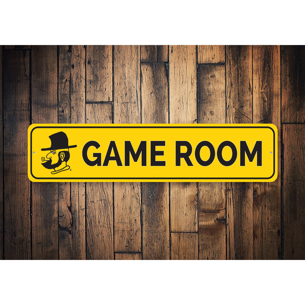 Appalachian Mountaineers Game Room Sign