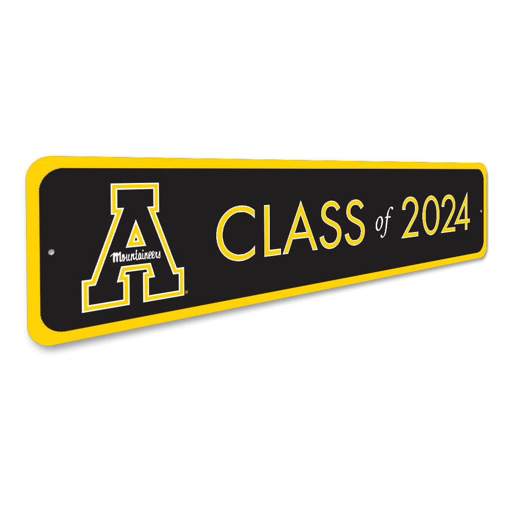 Appalachian Mountaineers Class of 2024 Sign
