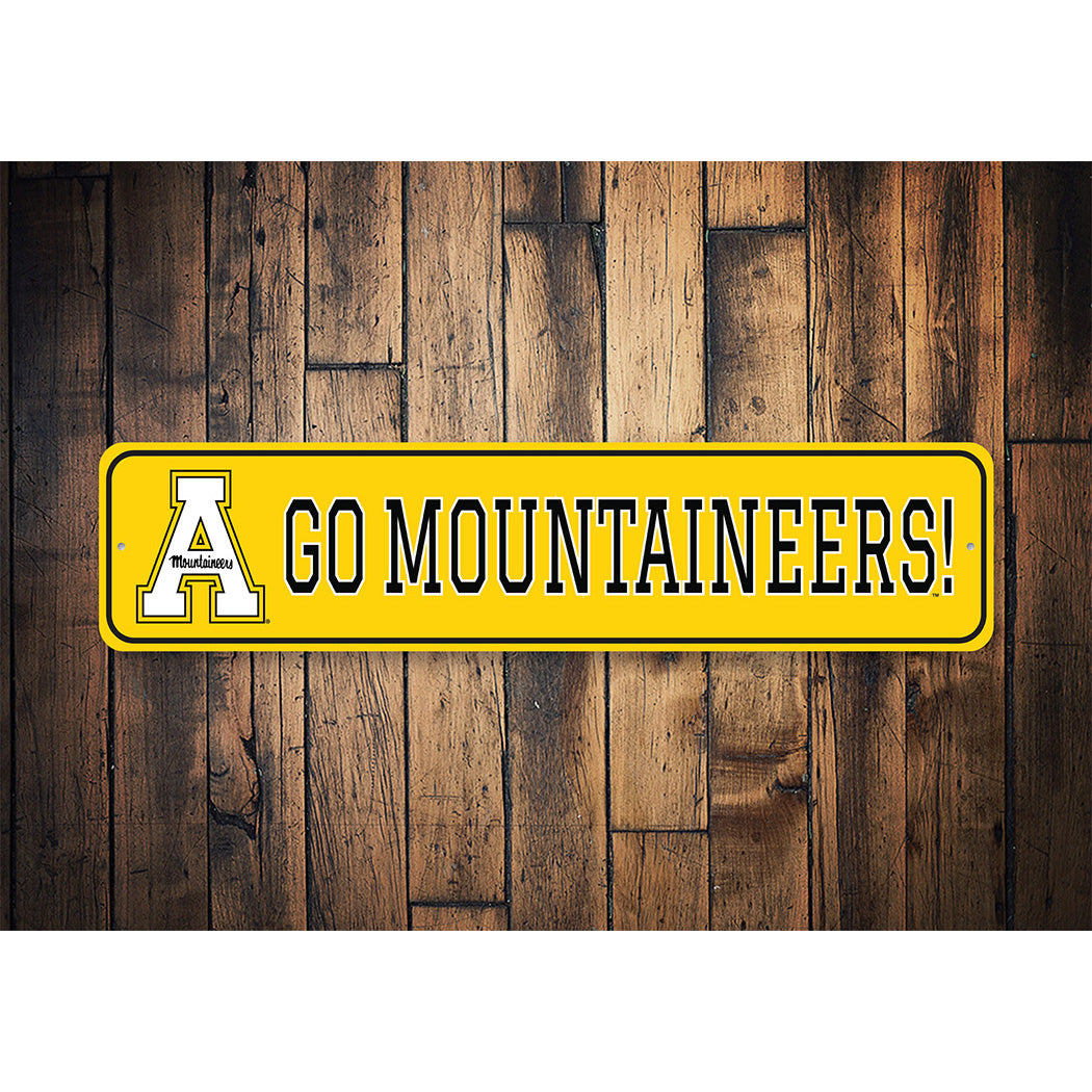Appalachian State Go Mountaineers App State Athletics Sign