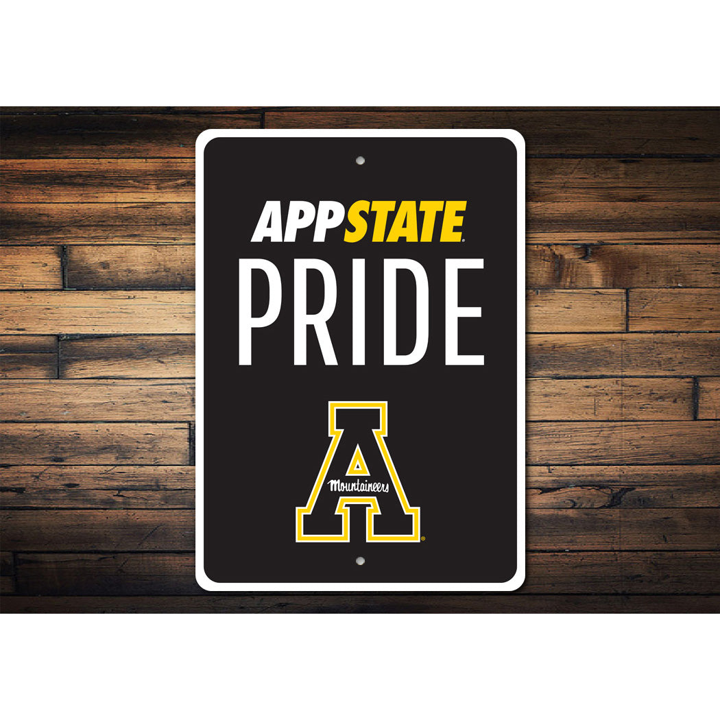 Appstate Pride Appalachian Mountaineers Athletics Sign