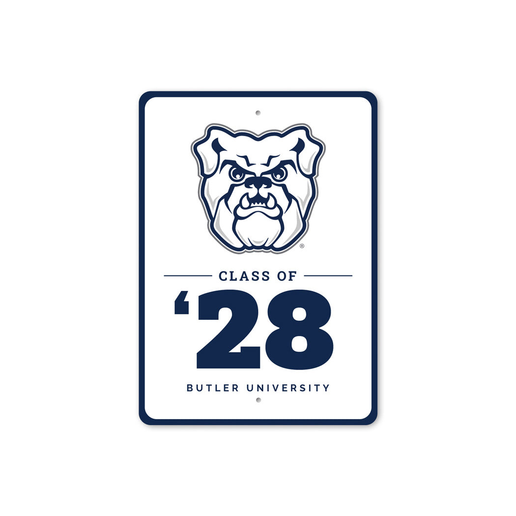 Butler University Bulldogs Class Of Sign