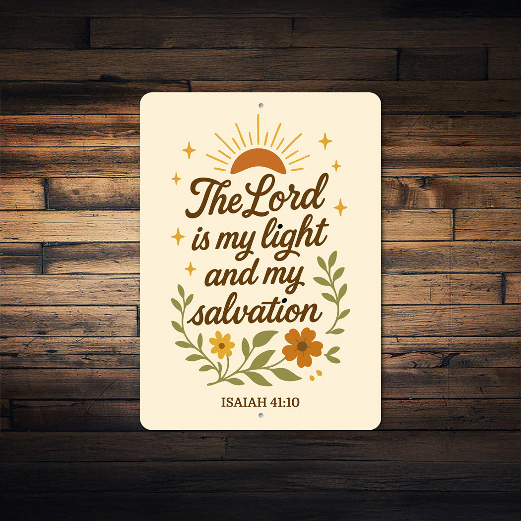 Note: Verse should be changed to Psalm 27:1