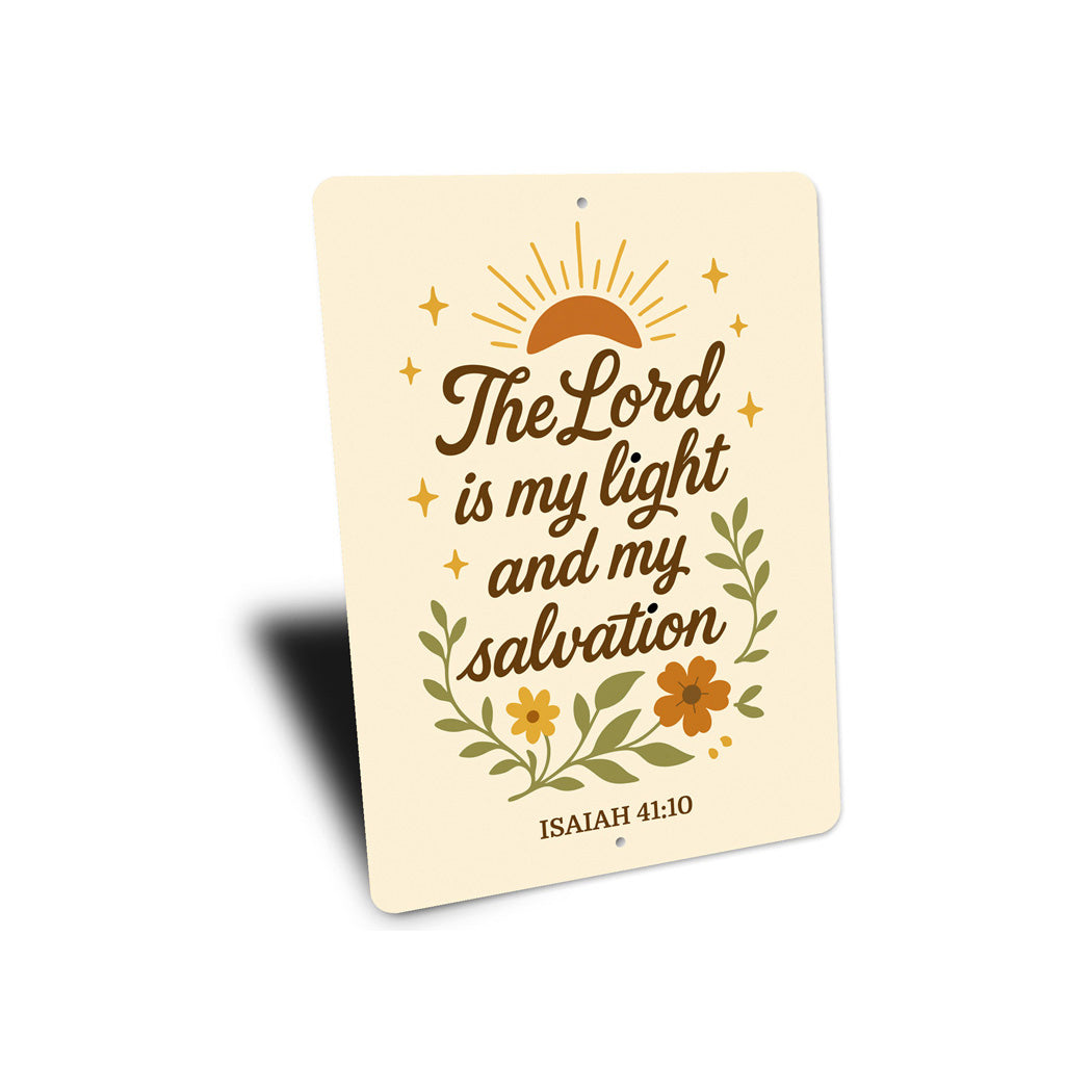 Note: Verse should be changed to Psalm 27:1