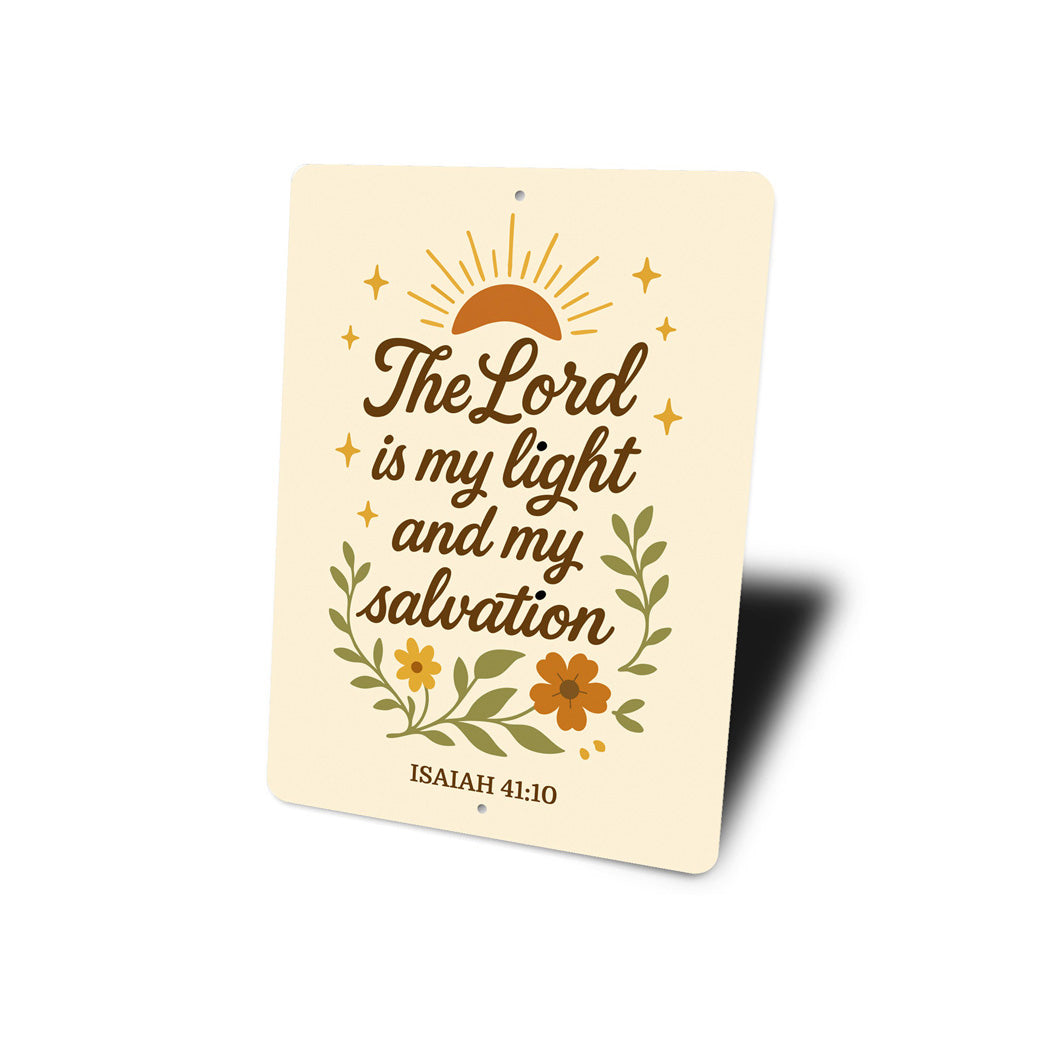 Note: Verse should be changed to Psalm 27:1