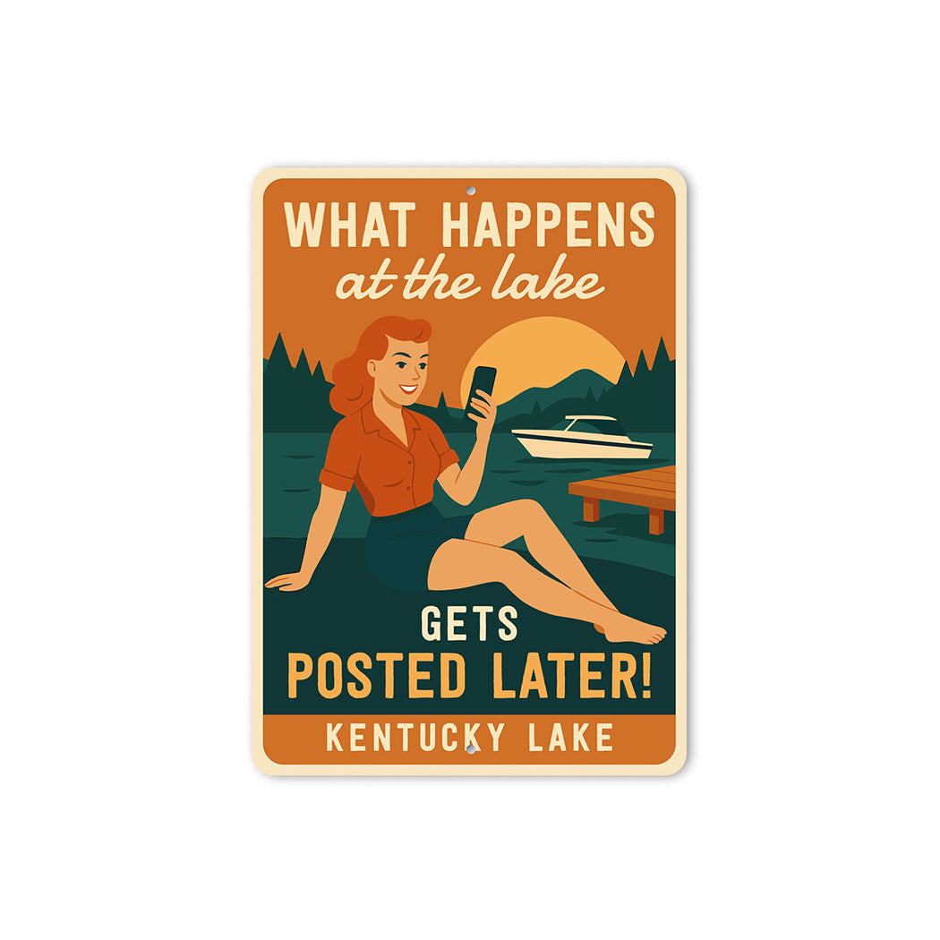 What Happens at the Lake Gets Posted Later Kentucky Lake