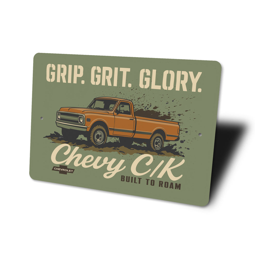 Grip Grit Glory Built To Roam Sign