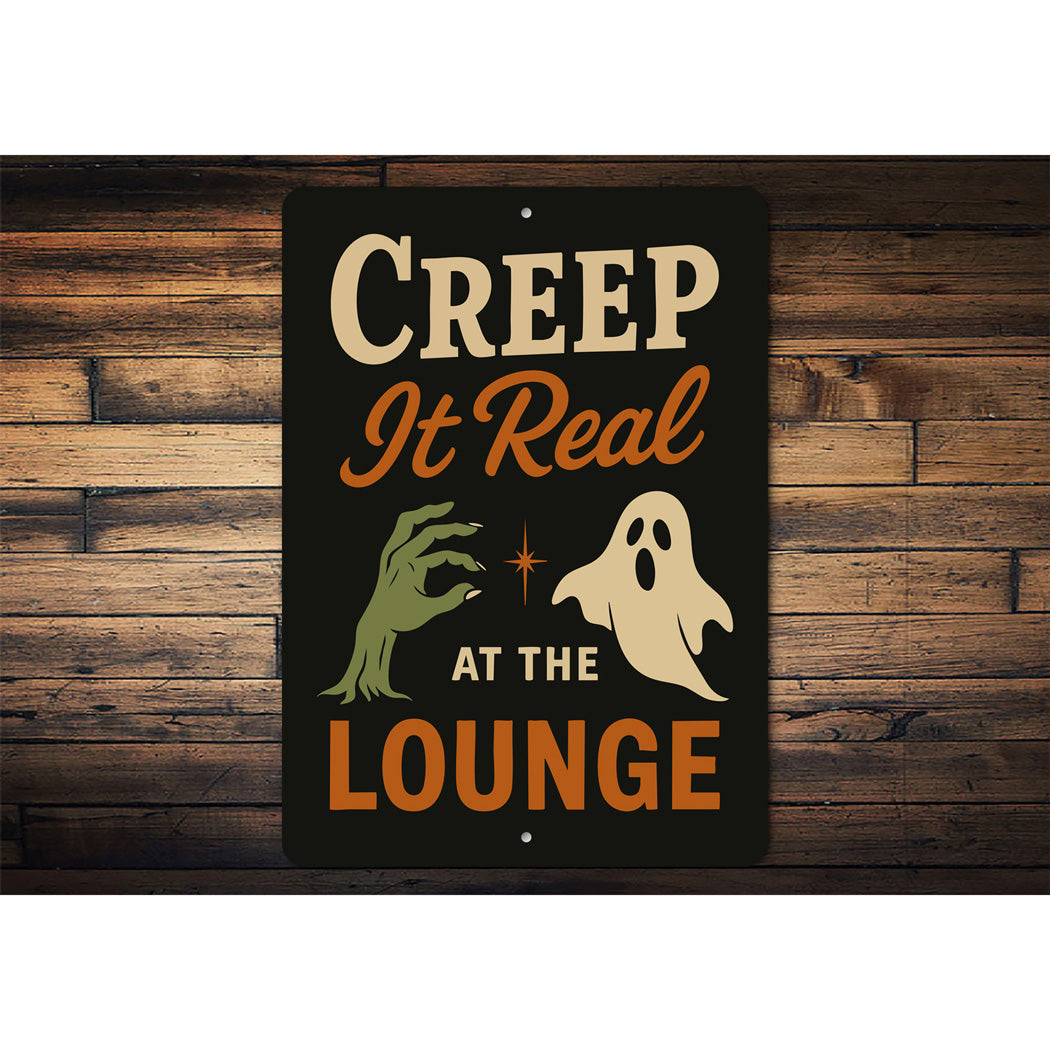 Creep It Real At The Lounge Ghost Sign