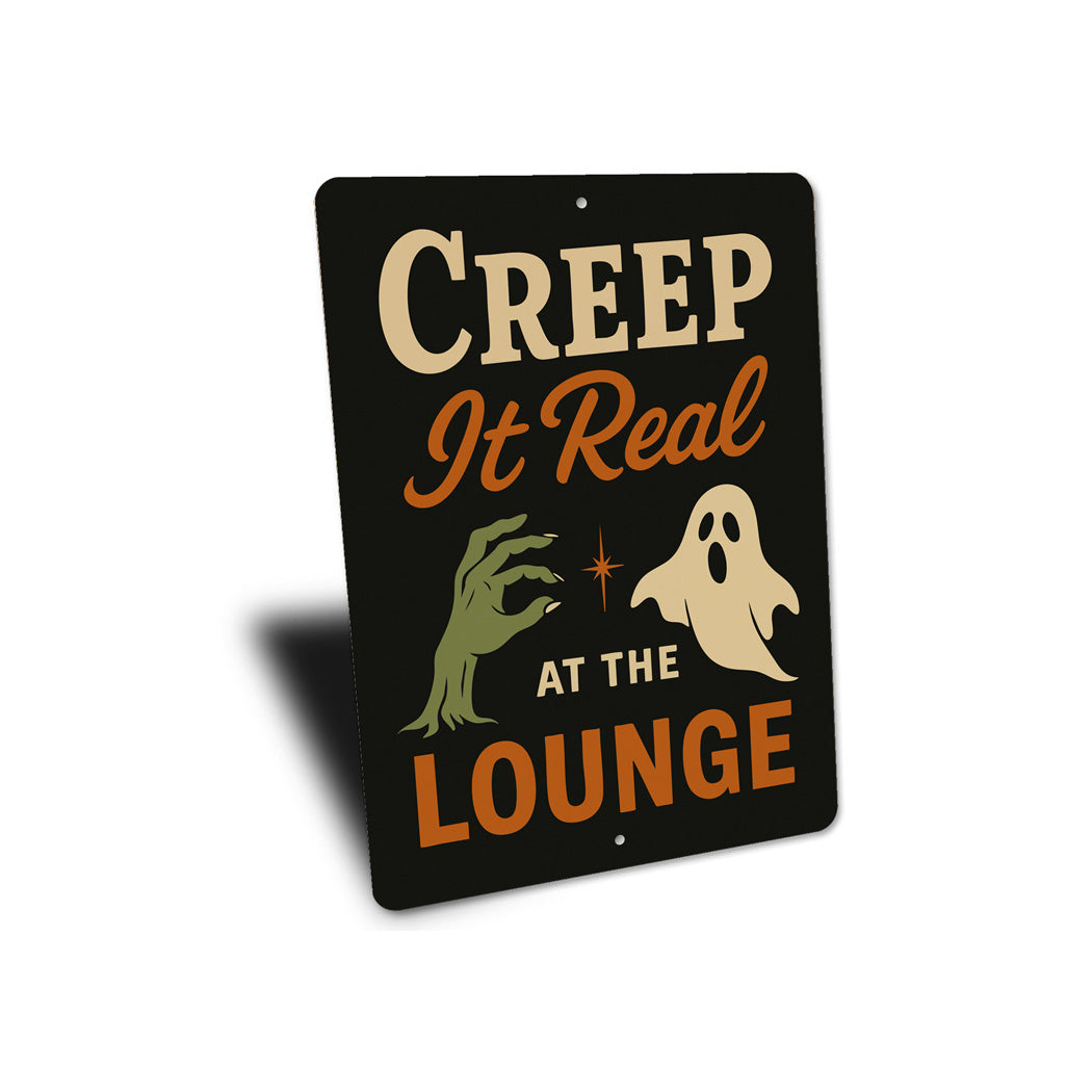 Creep It Real At The Lounge Ghost Sign