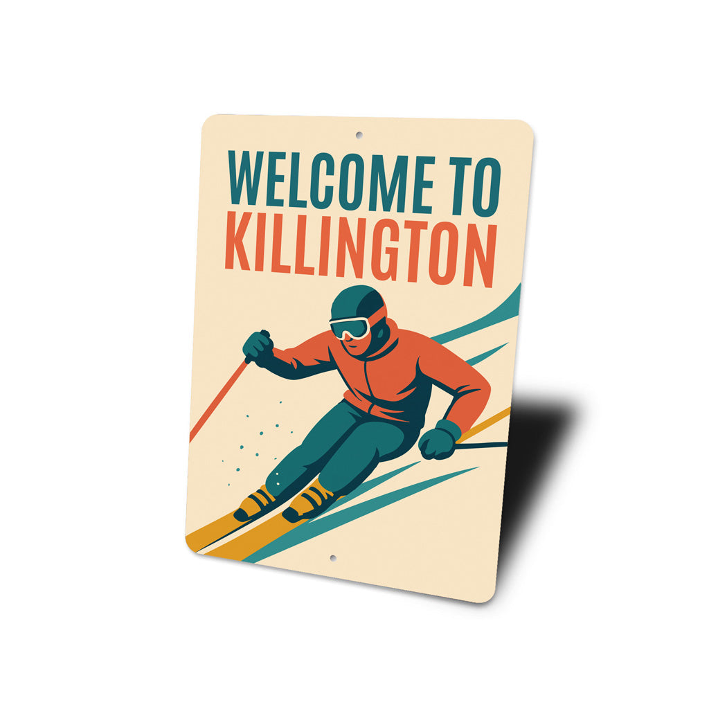 Welcome To Killington Sign