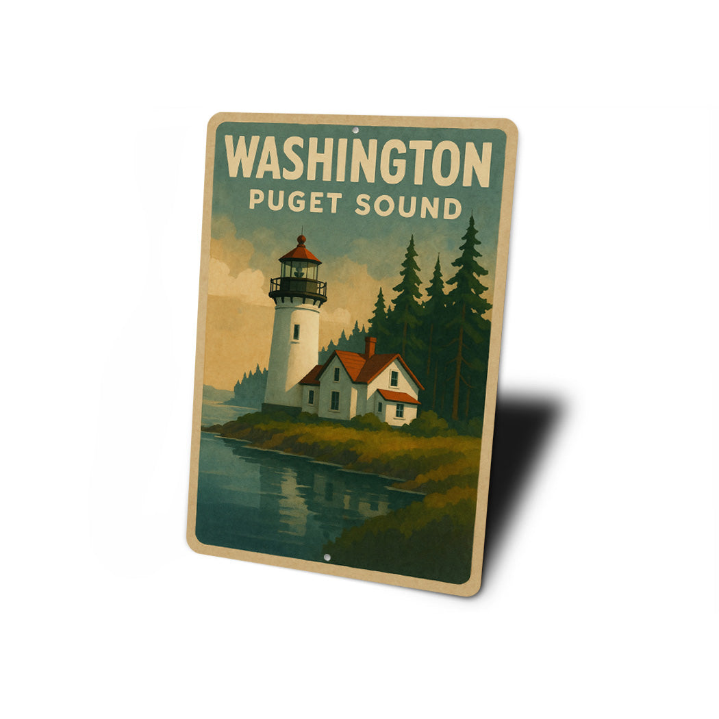 Washington Puget Sound Sign
