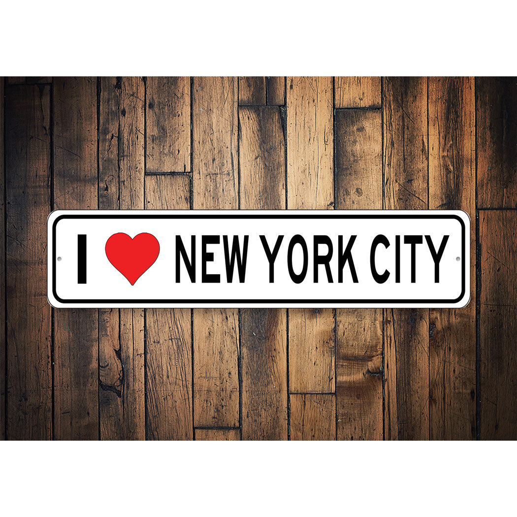 I Heart City Sign