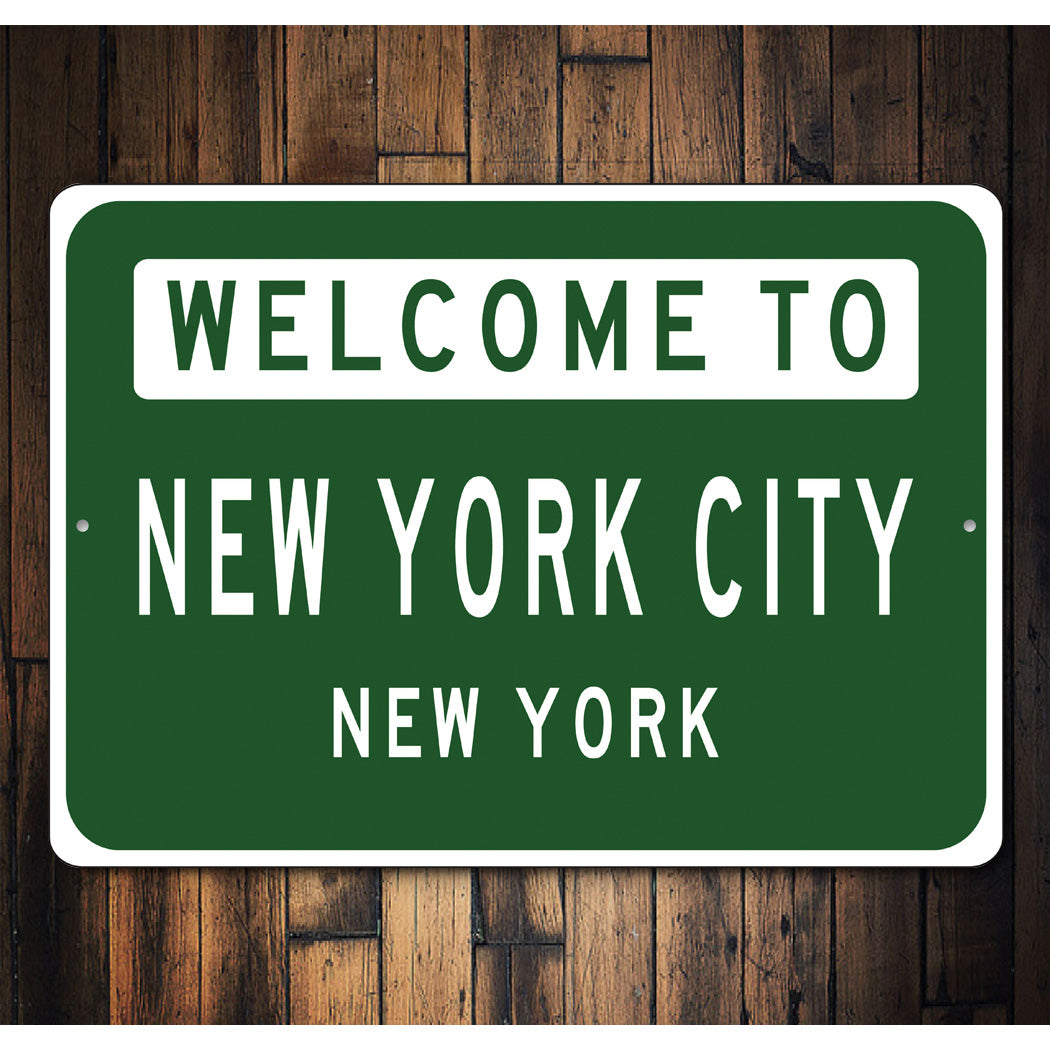 City Limit Welcome Sign