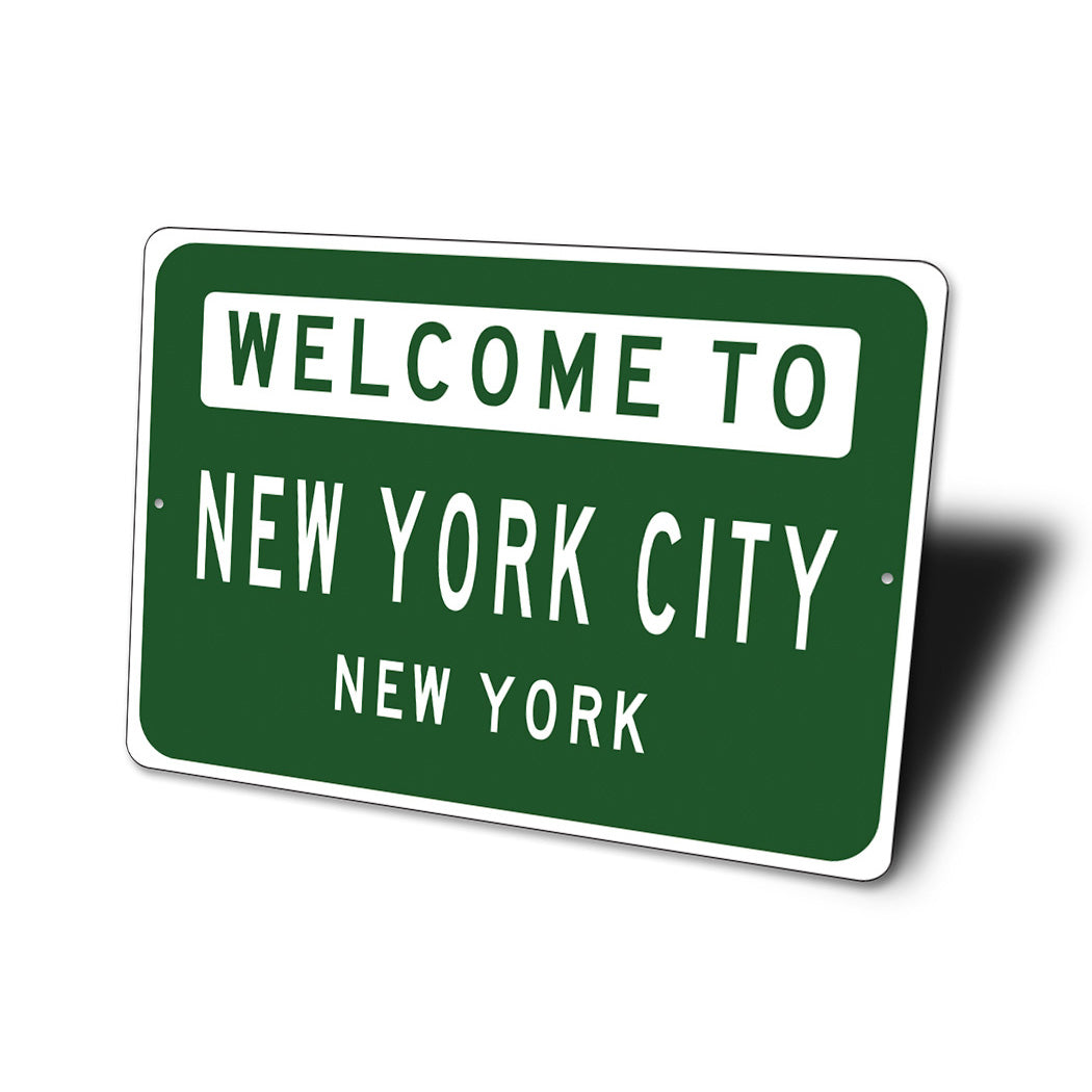 City Limit Welcome Sign