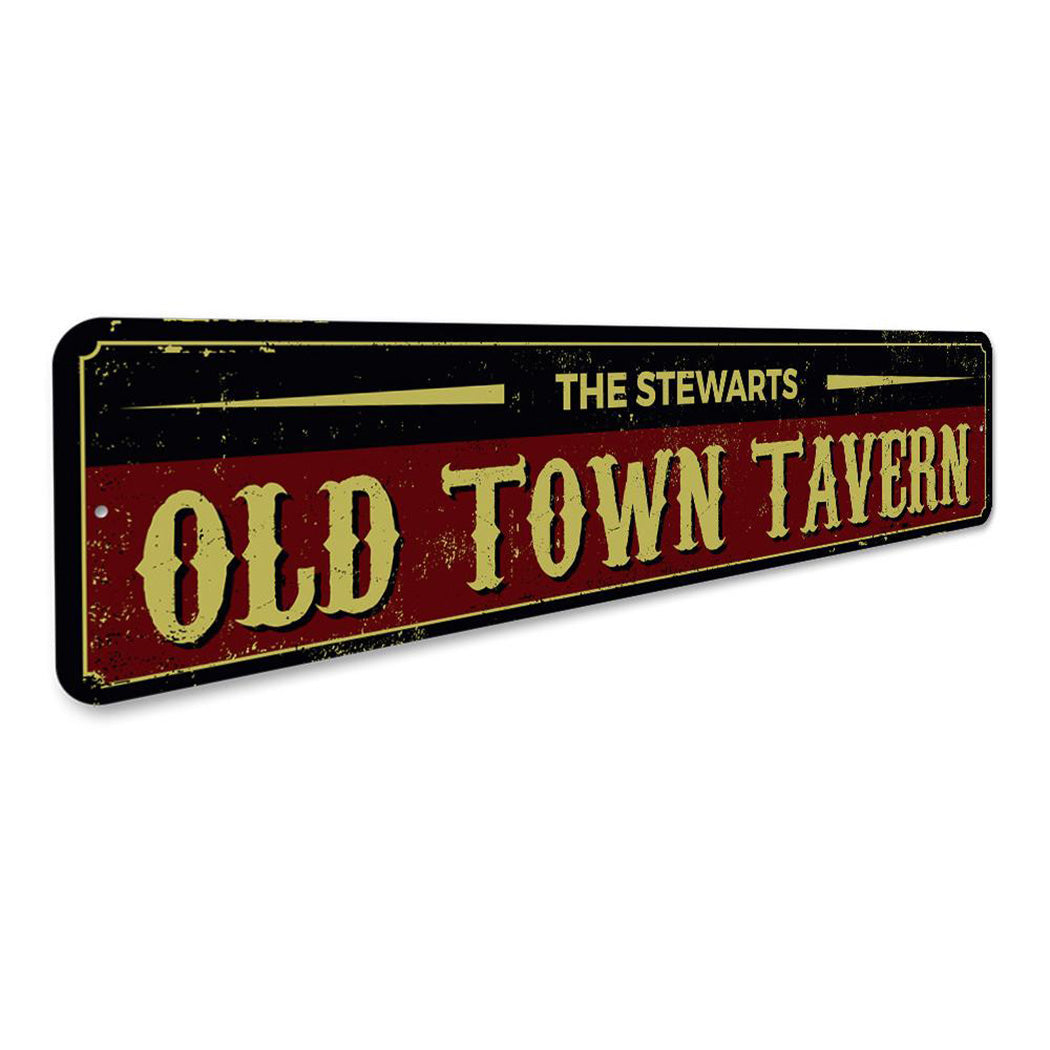 Old Town Tavern Name Sign
