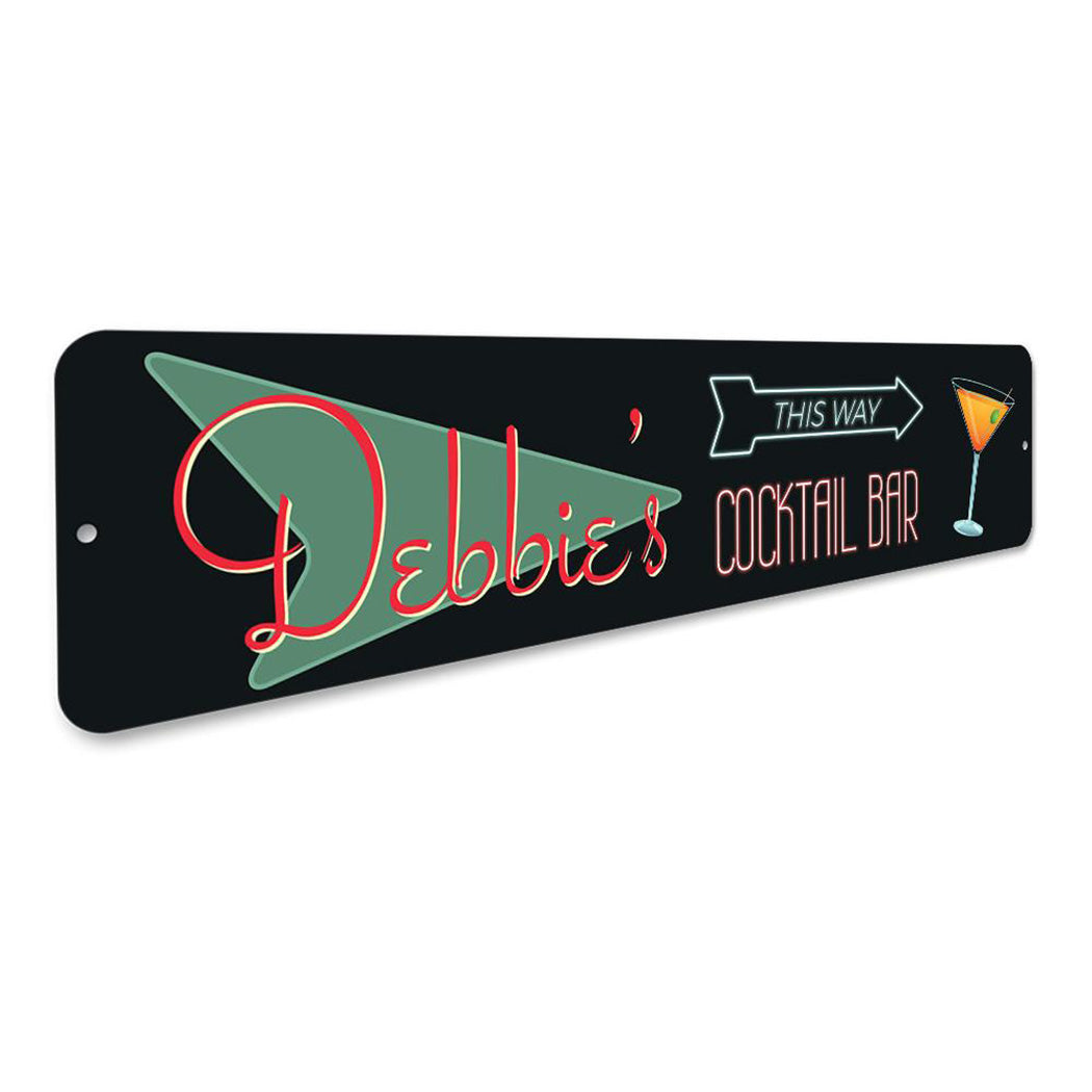 Home Cocktail Bar Sign