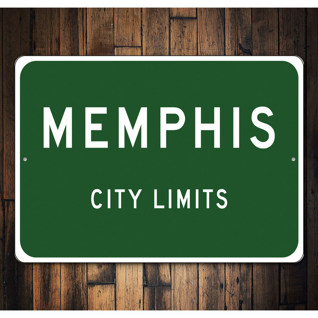 City Limit Sign