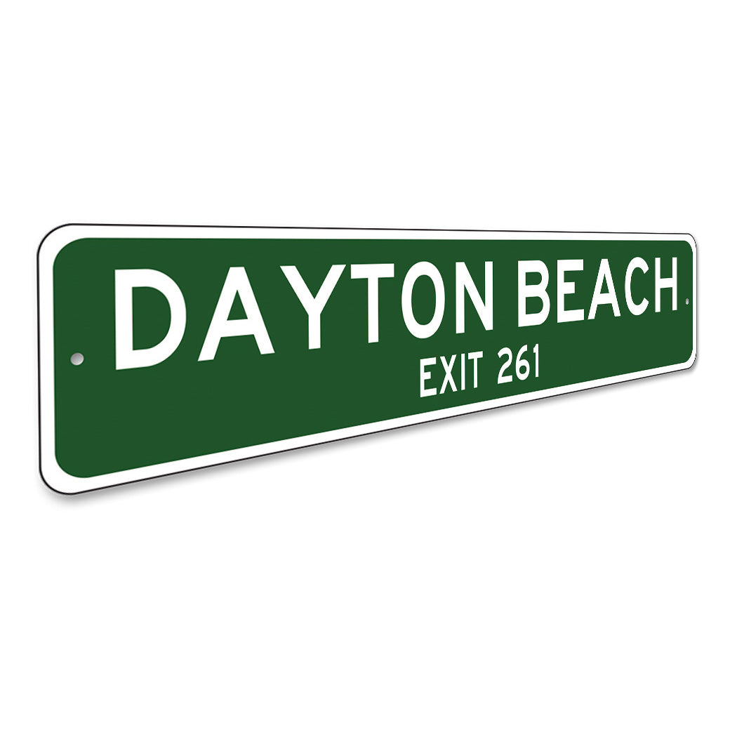 Beach Exit Sign