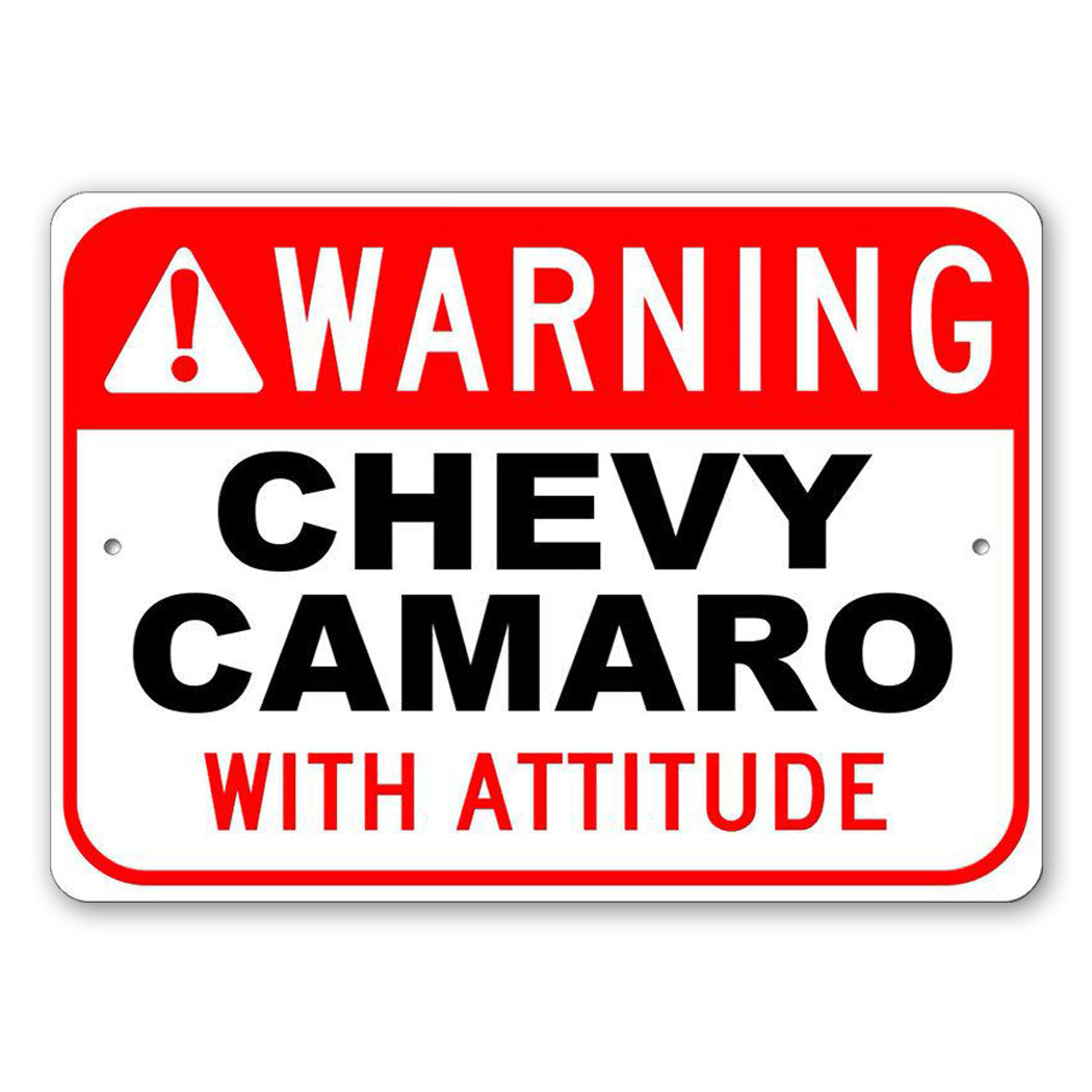 Car with Attitude Sign
