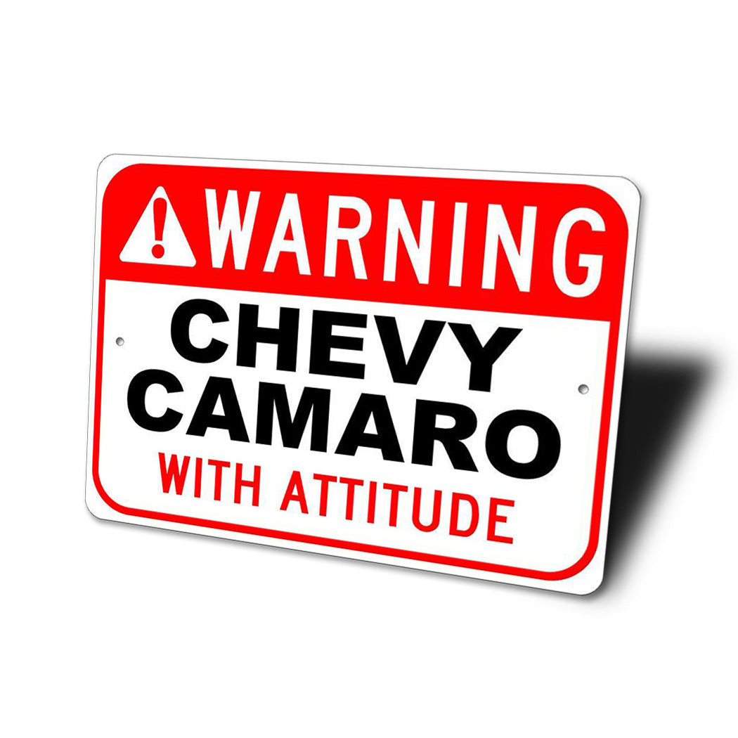 Car with Attitude Sign
