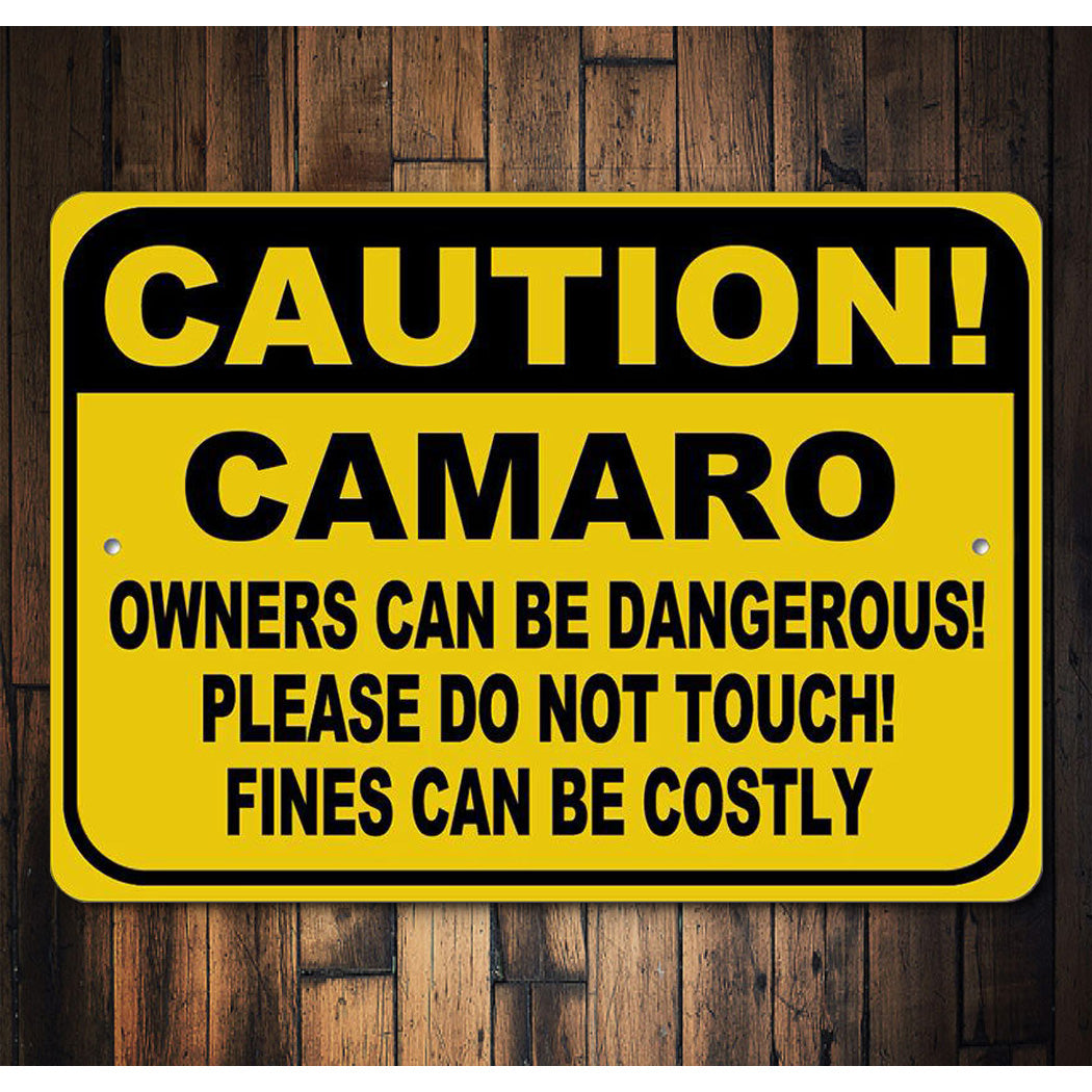 Car Owner Warning Sign