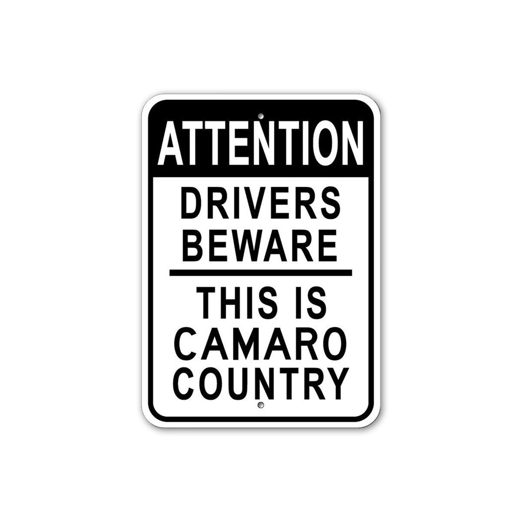Drivers Beware Sign