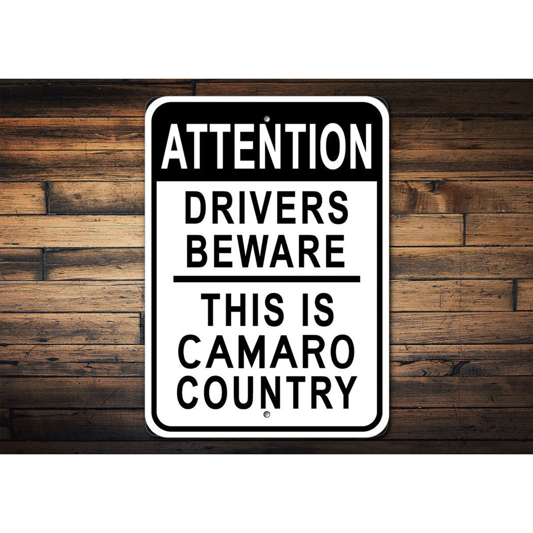 Drivers Beware Sign