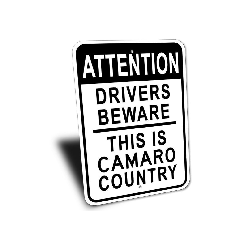 Drivers Beware Sign