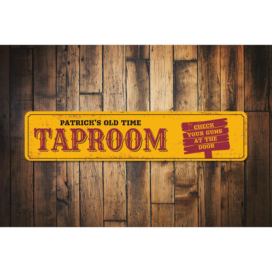 Old Taproom Sign