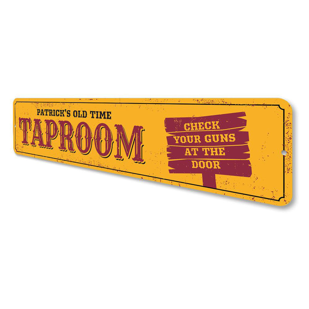 Old Taproom Sign