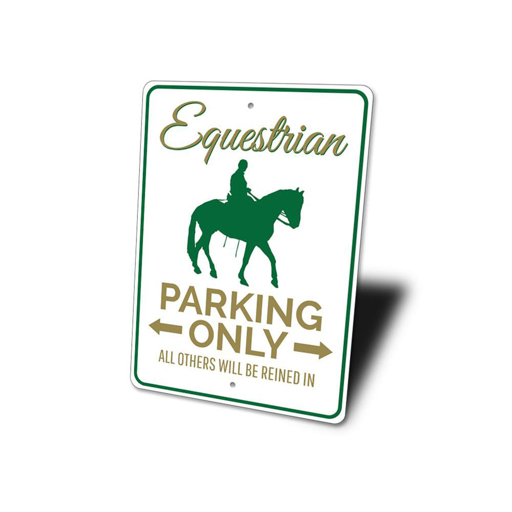 Equestrian Parking Sign