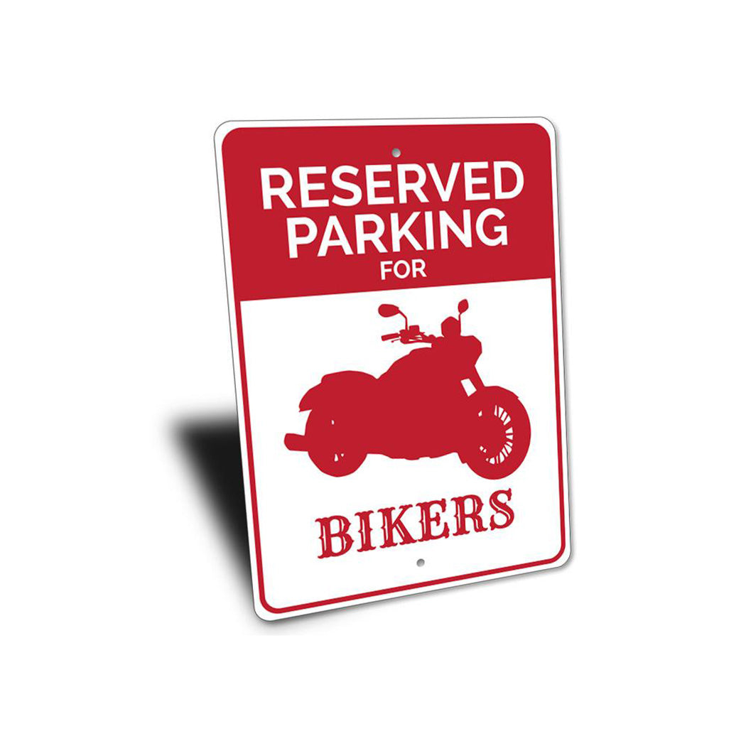 Biker Parking Sign