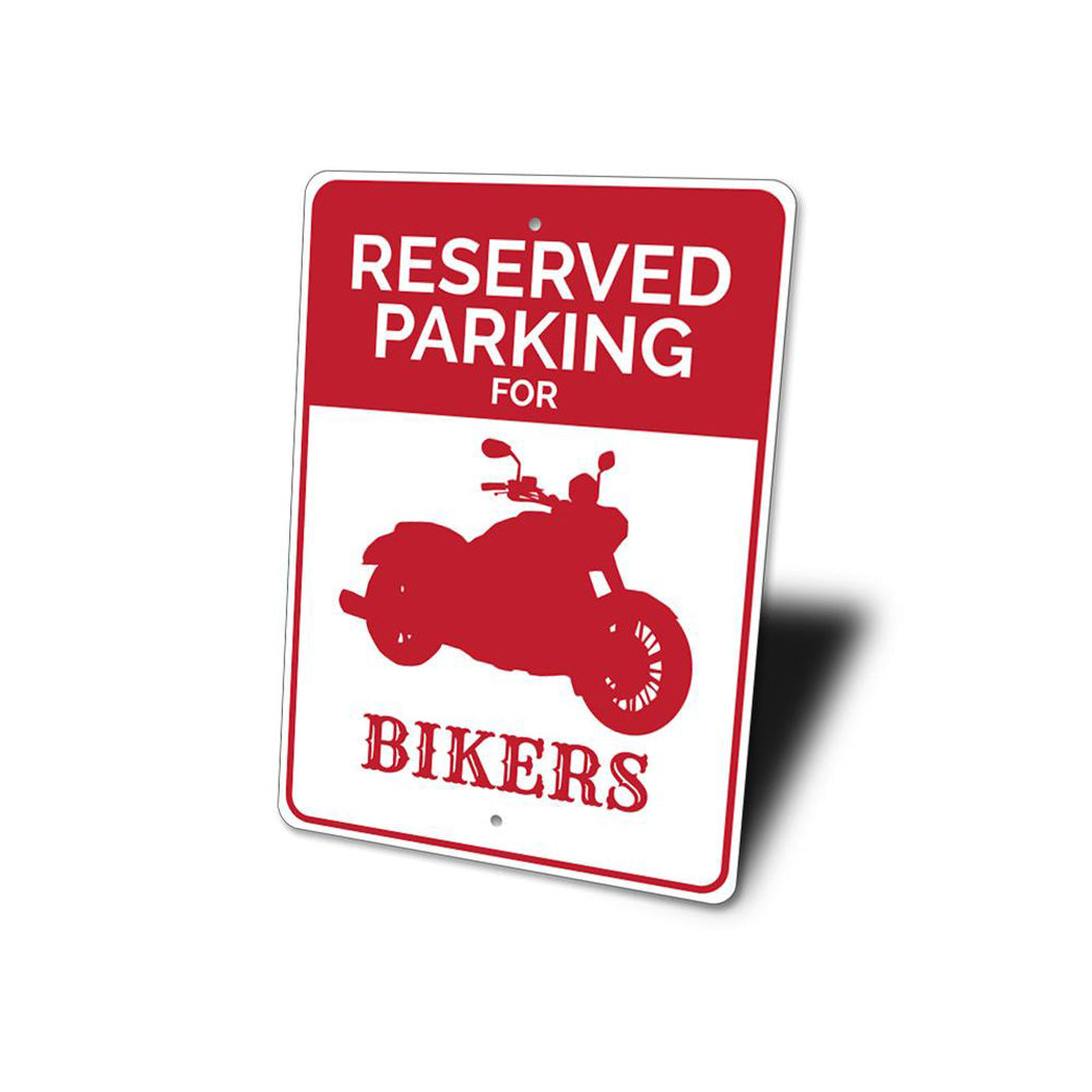Biker Parking Sign