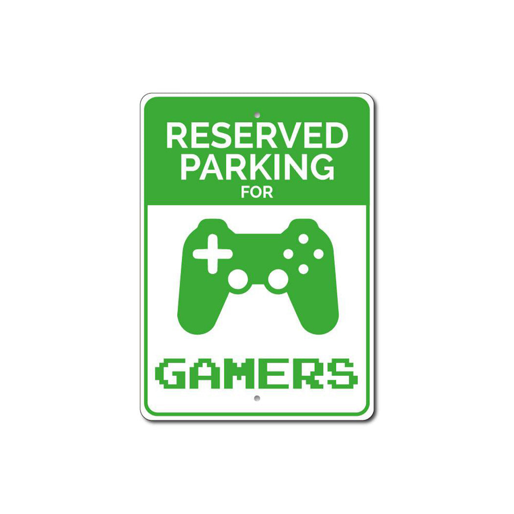 Gamer Parking Sign