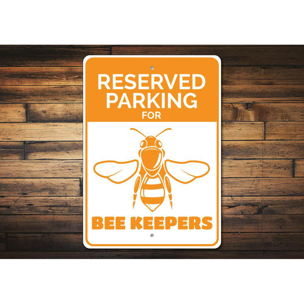 Bee Keeper Parking Sign