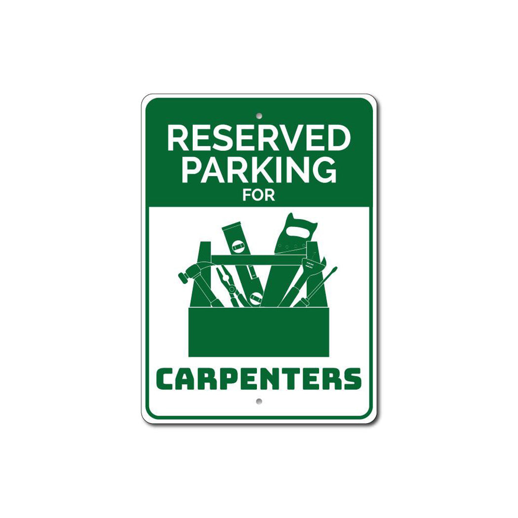 Carpenter Parking Sign