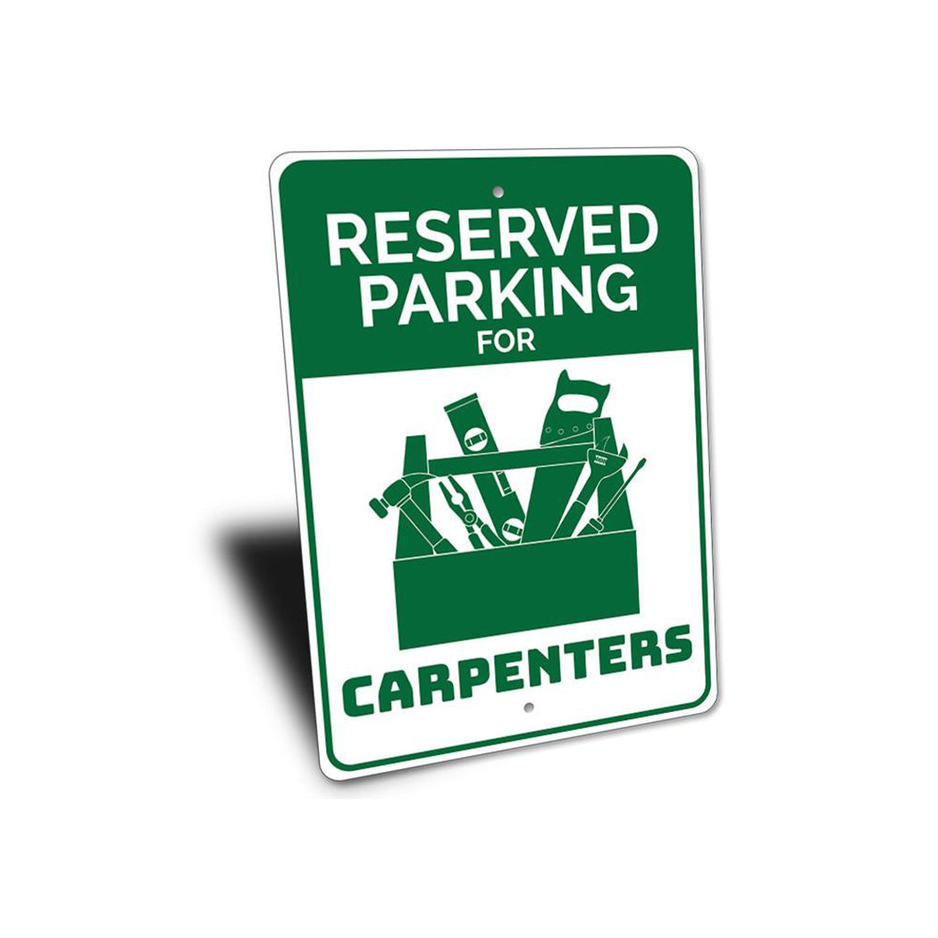 Carpenter Parking Sign